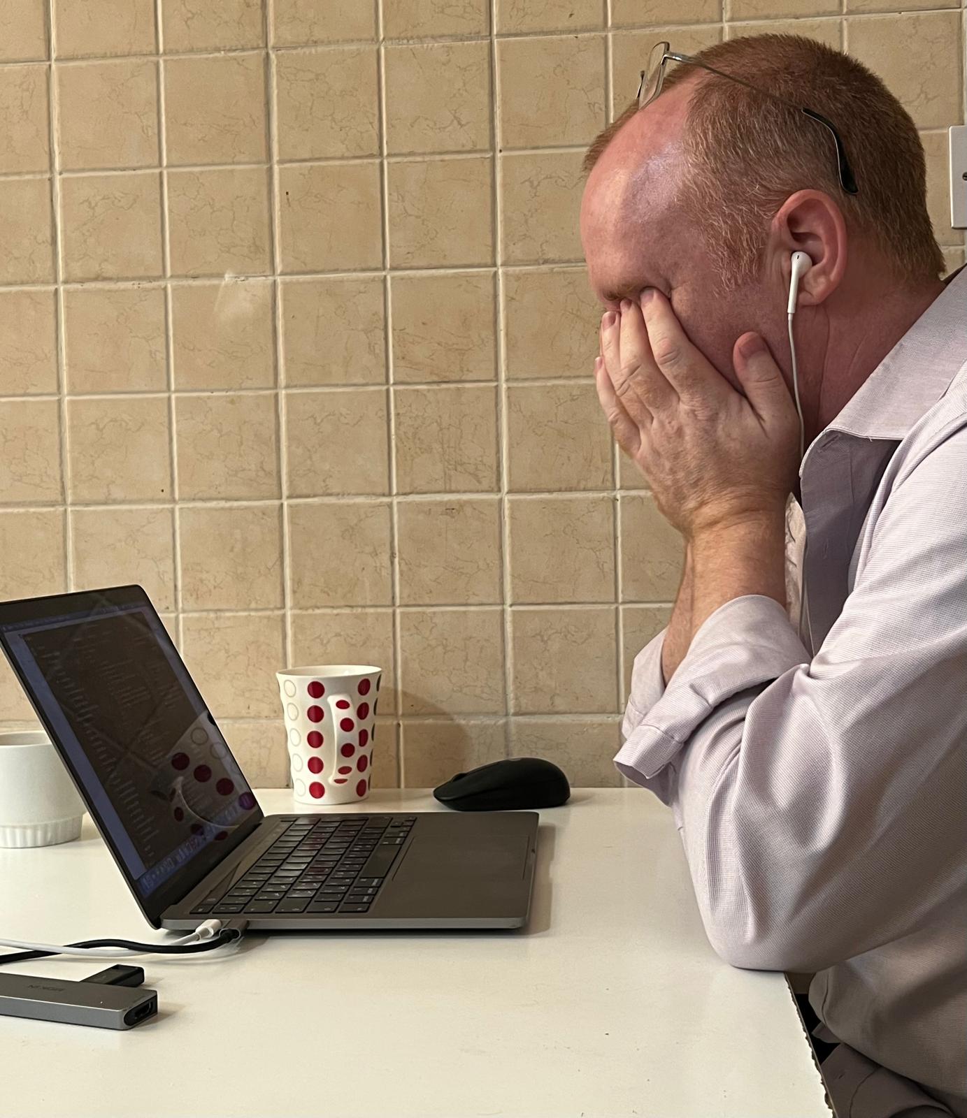 Frustrated web design